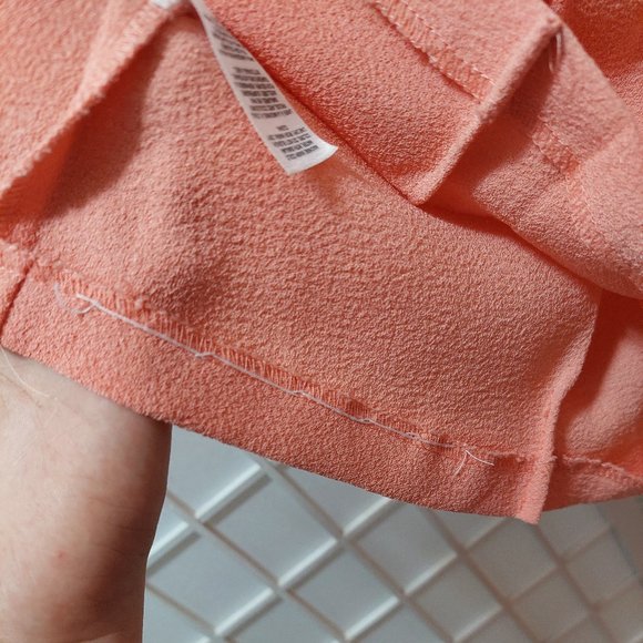 Pink peplum top from Dynamite - Picture 8 of 11